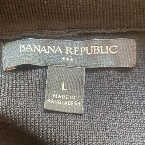 Banana Republic Women’s Large Black Knit Pull-On Pencil Skirt Stretch Midi - Picture 3 of 8